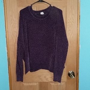 Soft purple sweater